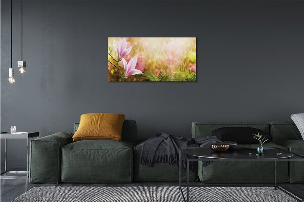 Tablouri canvas Magnolia copac soare