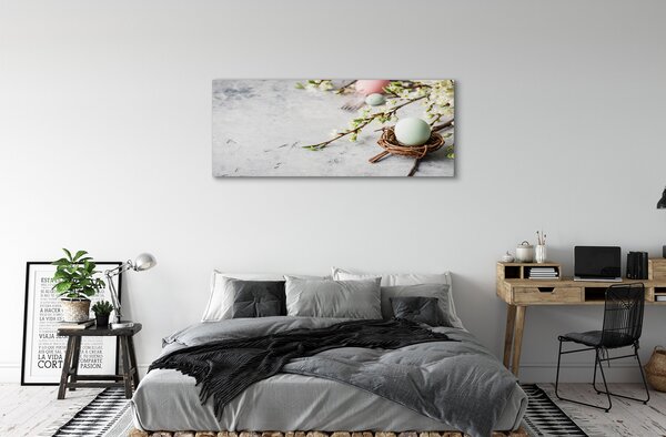 Tablouri canvas flori ouă