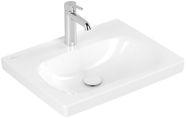 Villeroy & Boch Skyla lavoar 60x46 cm dreptunghiular mobilier alb luciu 5A516101