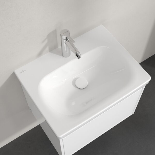 Villeroy & Boch Skyla lavoar 60x46 cm dreptunghiular mobilier alb luciu 5A516101