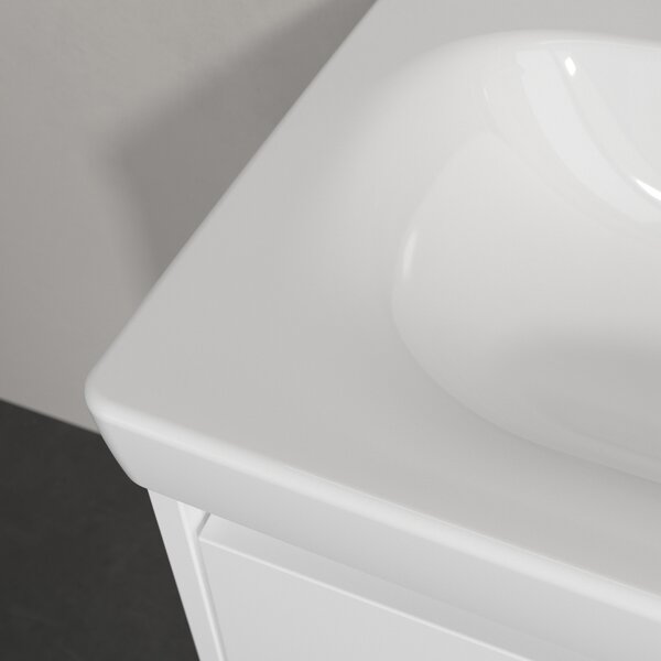 Villeroy & Boch Skyla lavoar 60x46 cm dreptunghiular mobilier alb luciu 5A516101