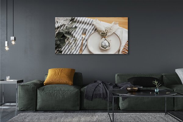 Tablouri canvas flori din ouă plate