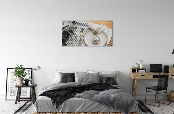 Tablouri canvas flori din ouă plate