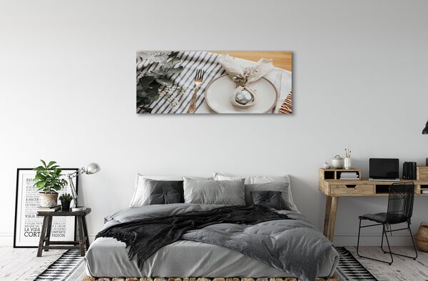 Tablouri canvas flori din ouă plate