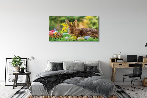 Tablouri canvas Ouă de iepure luncă