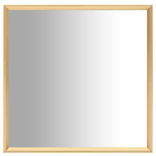 Oglindă, auriu, 40x40 cm