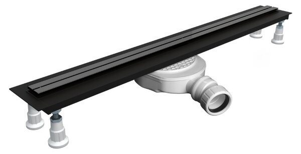 Schedline Graphite Slight DUO 2w1 capac de scurgere liniară 60 cm grafit SCH050/SLX/DPG