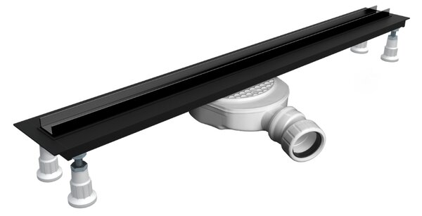 Schedline Graphite Slight DUO 2w1 capac de scurgere liniară 60 cm grafit SCH050/SLX/DPG