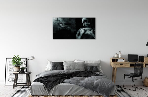 Tablouri canvas caractere întuneric