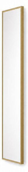 Baltica Design Aluma oglindă 40x160 cm dreptunghiular auriu 5904107933542