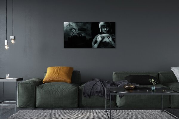 Tablouri canvas caractere întuneric