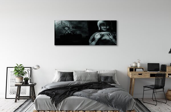 Tablouri canvas caractere întuneric