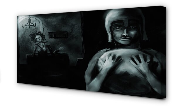 Tablouri canvas caractere întuneric