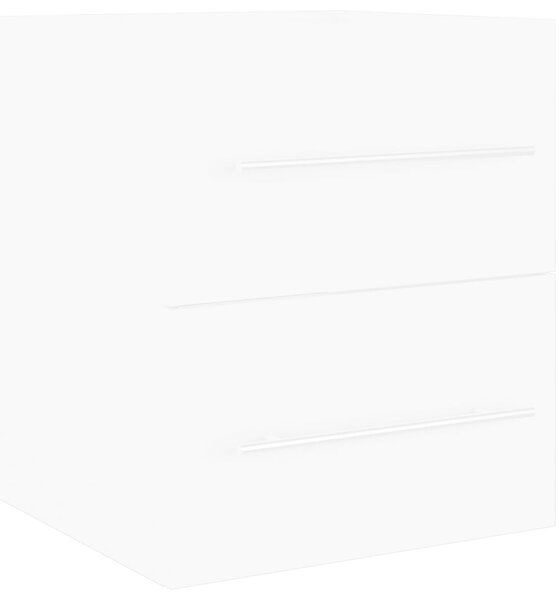 Dulap pentru chiuvetă, alb, 41x38,5x48 cm, PAL