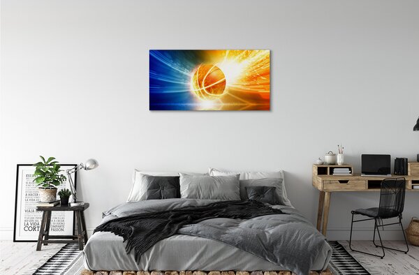 Tablouri canvas lumini de fotbal de vacanță