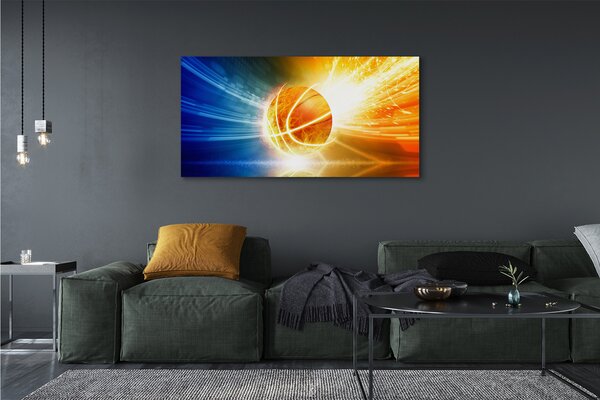 Tablouri canvas lumini de fotbal de vacanță