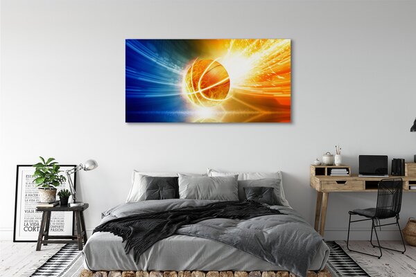 Tablouri canvas lumini de fotbal de vacanță