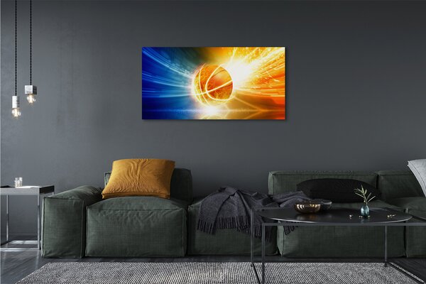 Tablouri canvas lumini de fotbal de vacanță