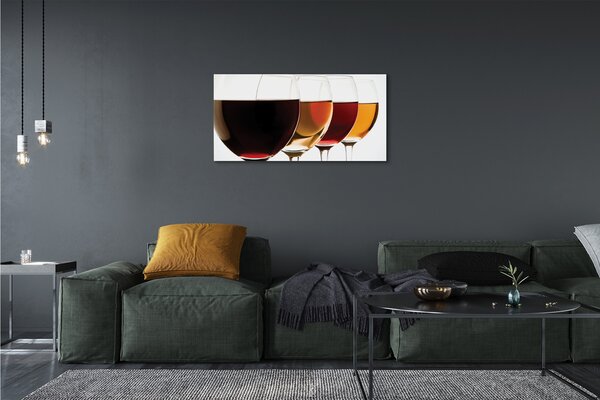 Tablouri canvas pahare de vin