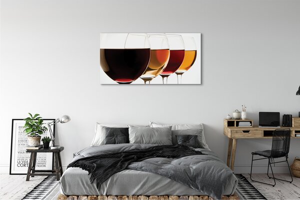 Tablouri canvas pahare de vin
