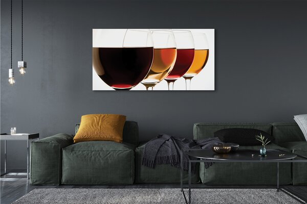 Tablouri canvas pahare de vin
