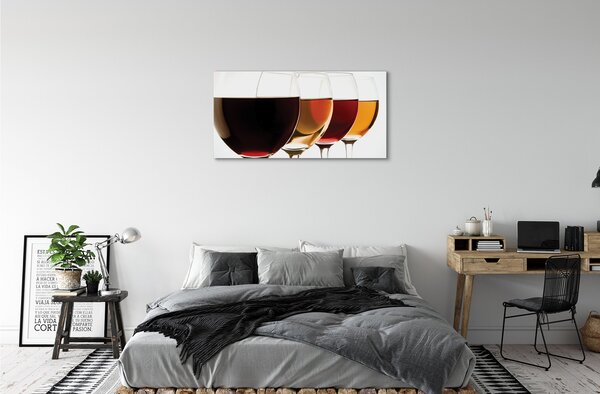 Tablouri canvas pahare de vin
