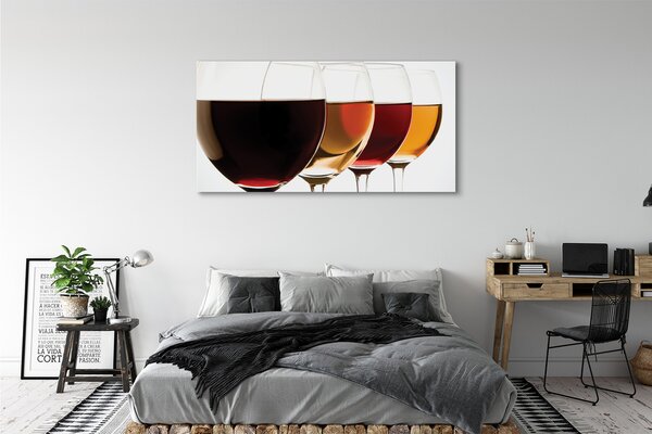 Tablouri canvas pahare de vin