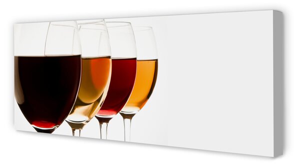 Tablouri canvas pahare de vin