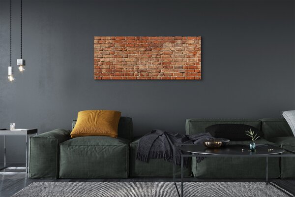 Tablouri canvas caramida perete Vintage