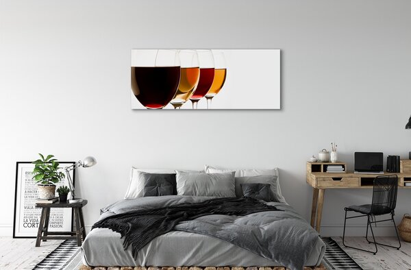 Tablouri canvas pahare de vin