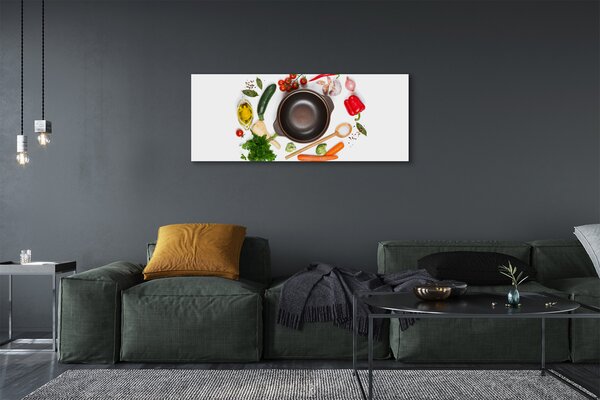 Tablouri canvas Lingură de pătrunjel roșii
