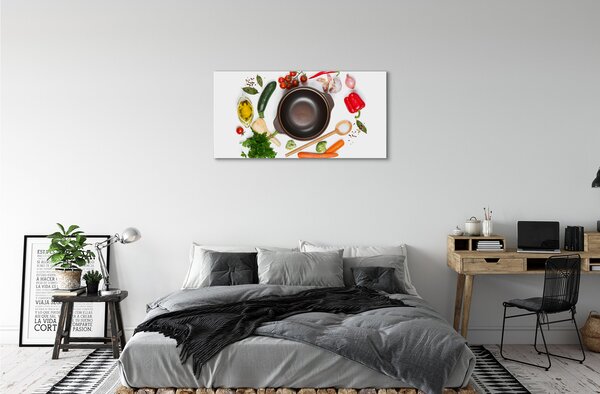 Tablouri canvas Lingură de pătrunjel roșii
