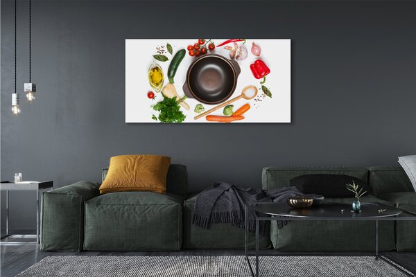 Tablouri canvas Lingură de pătrunjel roșii