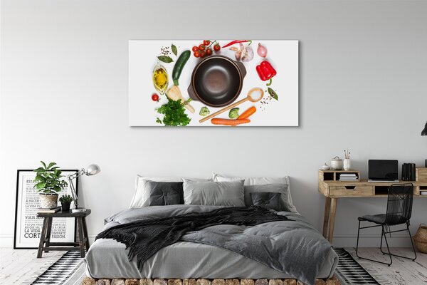 Tablouri canvas Lingură de pătrunjel roșii