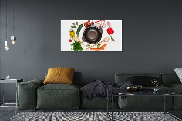 Tablouri canvas Lingură de pătrunjel roșii