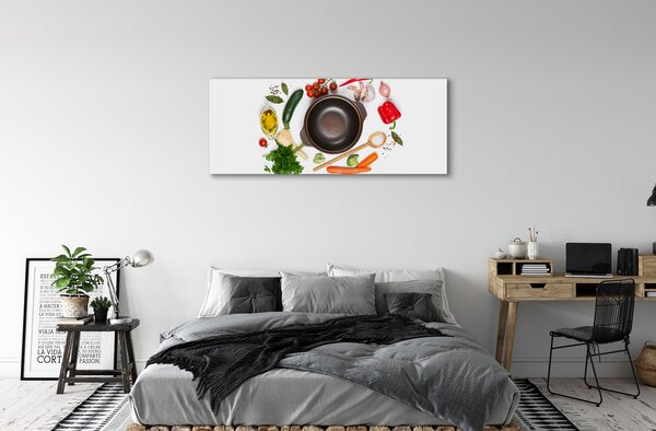 Tablouri canvas Lingură de pătrunjel roșii