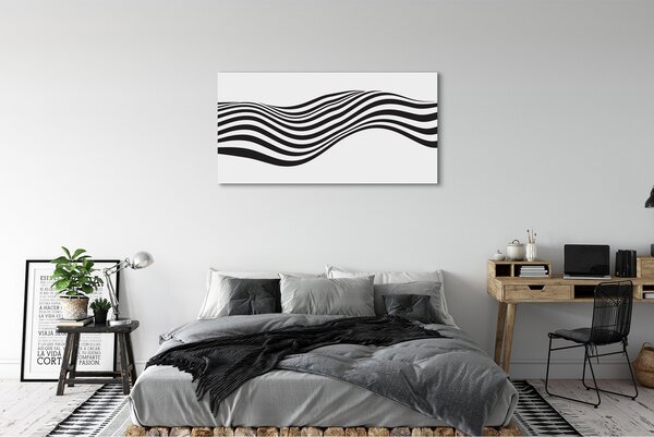Tablouri canvas dungi zebră val