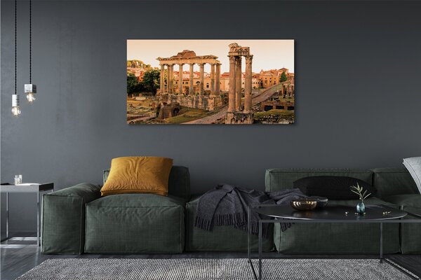 Tablouri canvas Roma Forumul Roman Sunrise