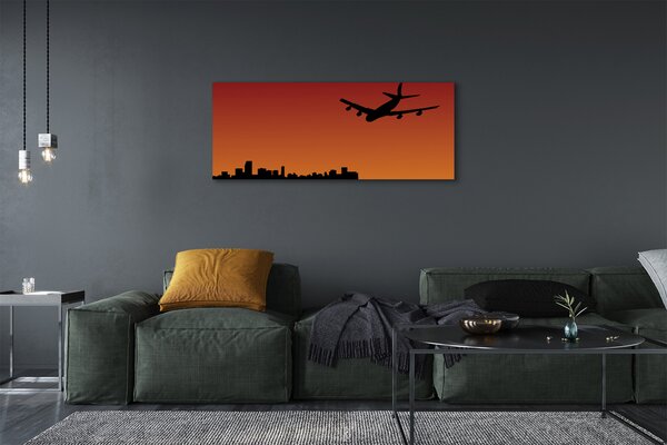 Tablouri canvas avion cer