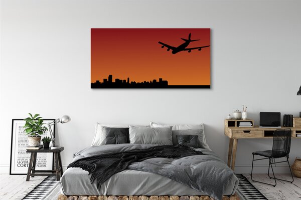 Tablouri canvas avion cer