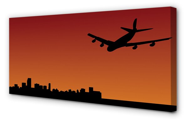 Tablouri canvas avion cer
