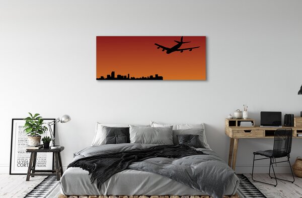 Tablouri canvas avion cer