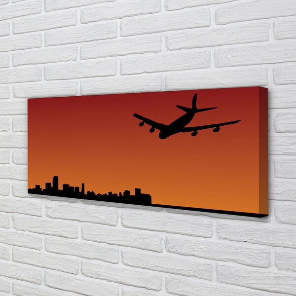 Tablouri canvas avion cer