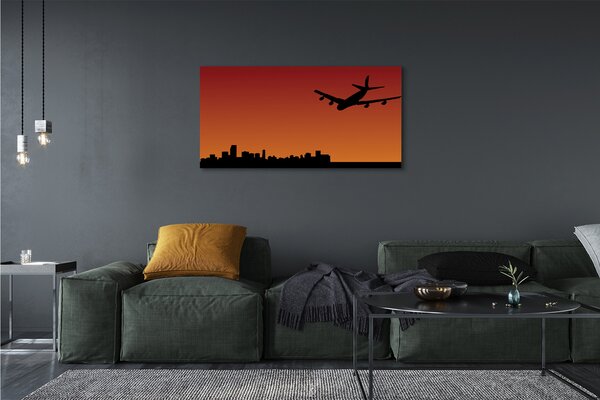Tablouri canvas avion cer