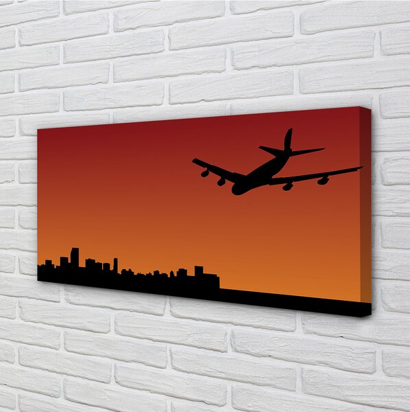 Tablouri canvas avion cer
