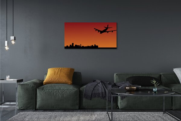 Tablouri canvas avion cer