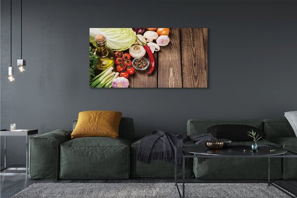 Tablouri canvas Olive piper ceapa usturoi