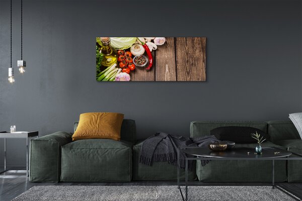Tablouri canvas Olive piper ceapa usturoi