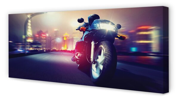 Tablouri canvas Motociclete cer oraș