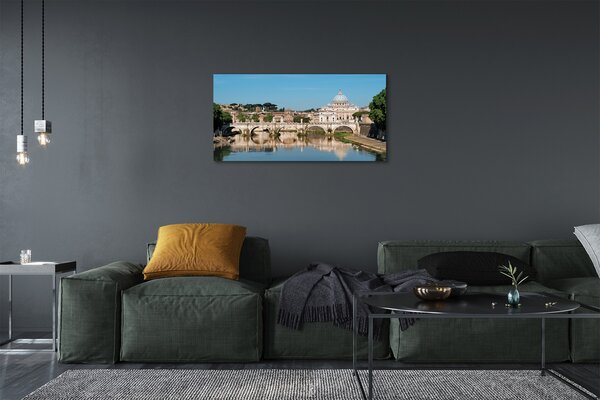 Tablouri canvas poduri River Roma